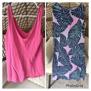 Lilly Pulitzer Tank and Skirt Set